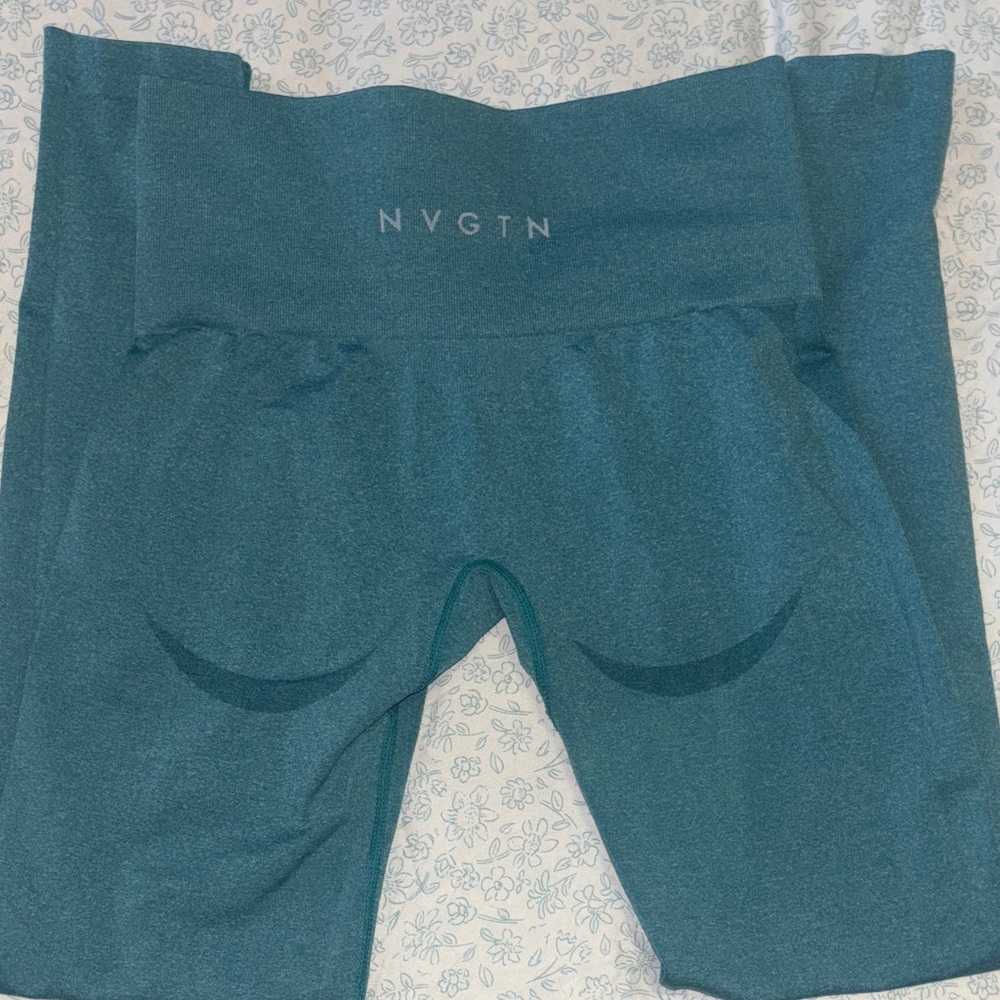 NVGTN Deep Teal Active Leggings